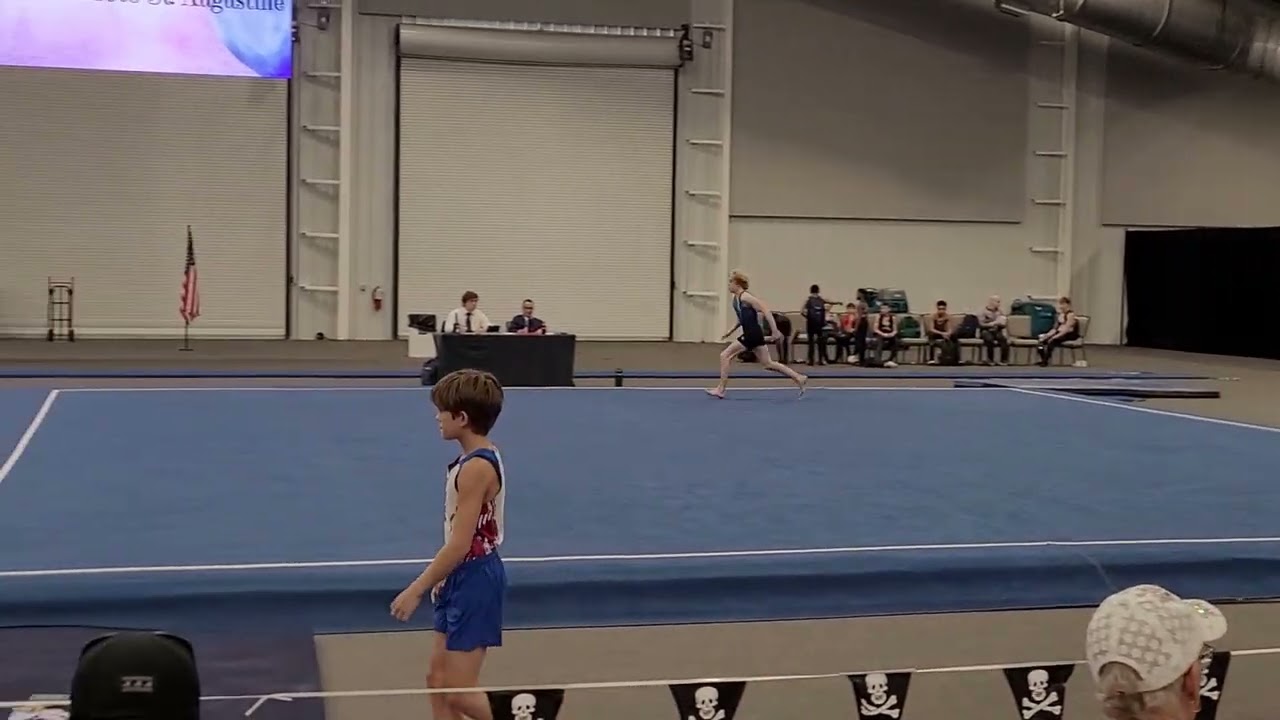2026 Gasparilla Classic Mens Gymnastics Floor Score 11.9 2nd Place