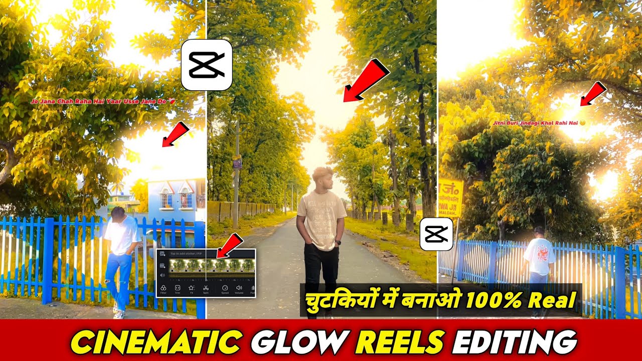 Glow Effect Video Editing Kaise Kare | Glow Effect Capcut | Capcut Video Editing