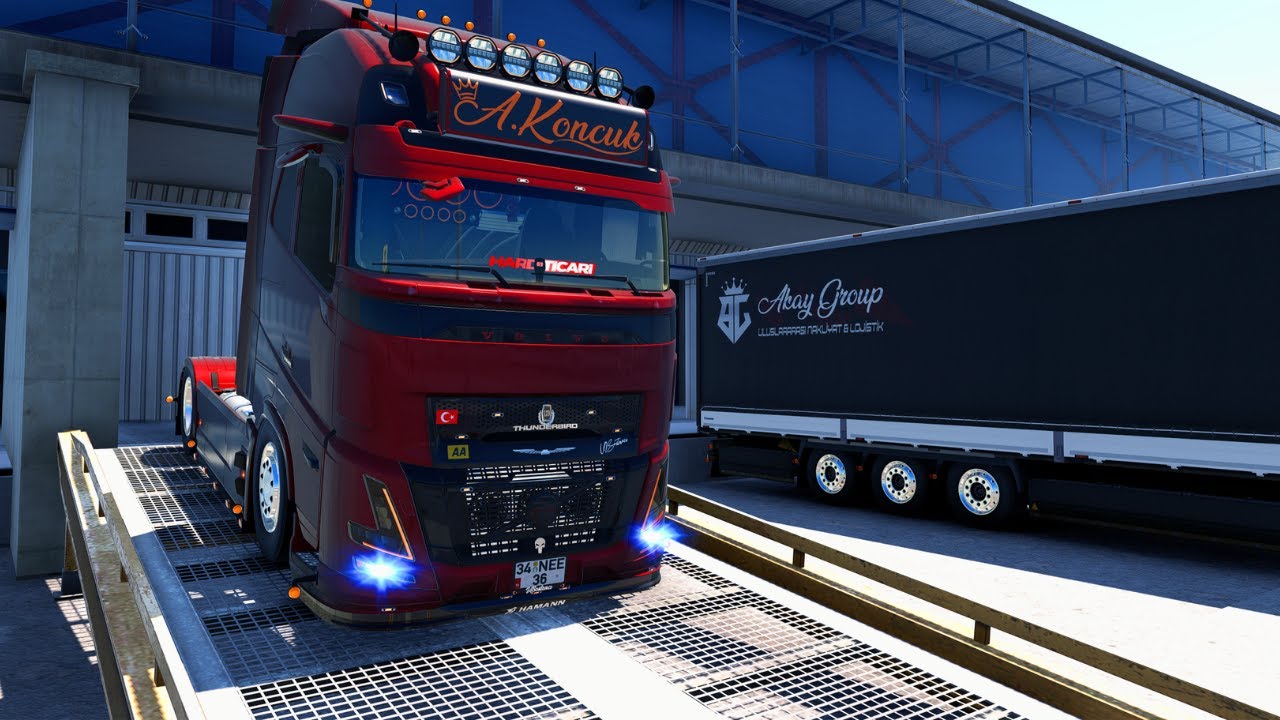 ETS2 EAA MAP/AERO 2025/KRONE DORSE(TRAILER) kantardan kacmalar bol rötardarli gazlamalar....