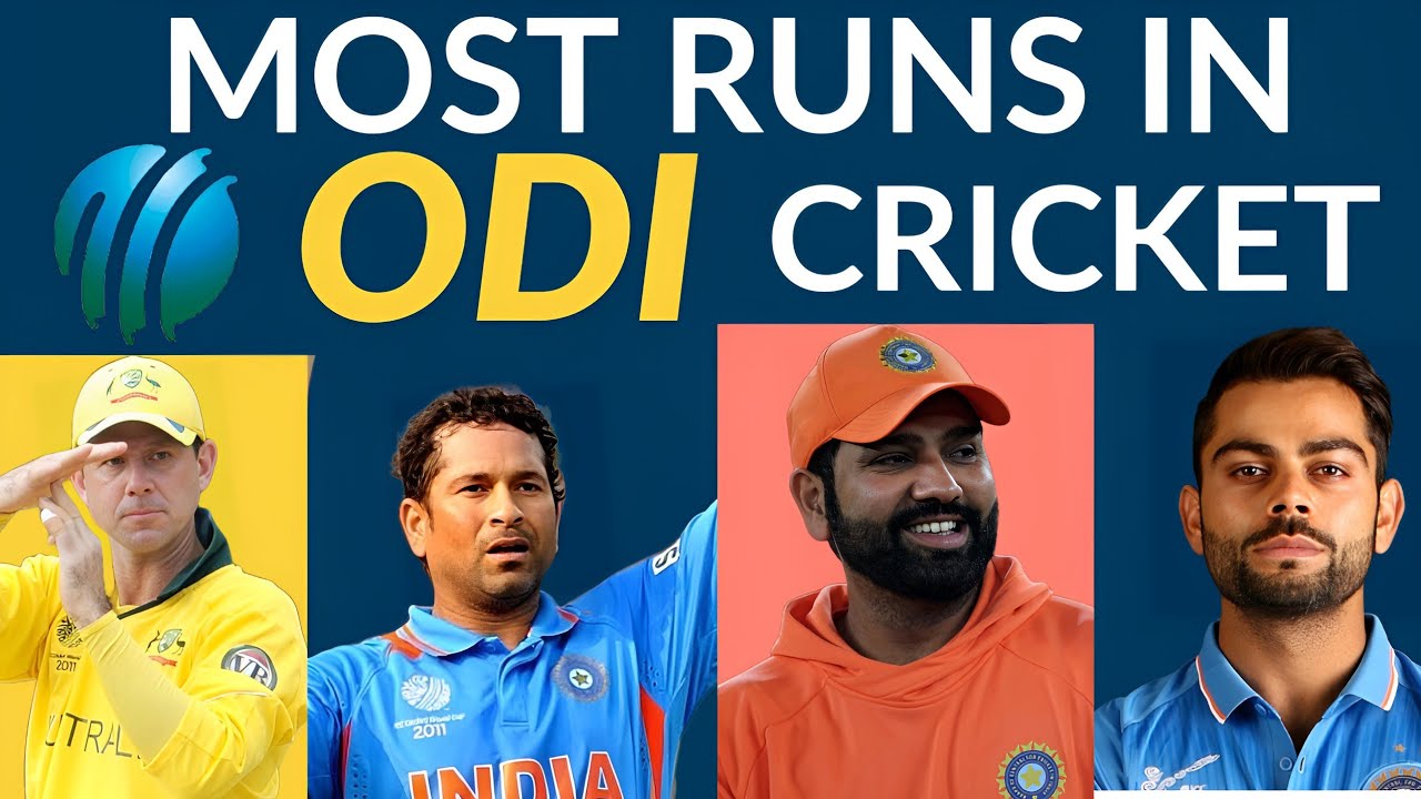 Highest ODI Runs by a Batsman | Highest ODI Runs Records