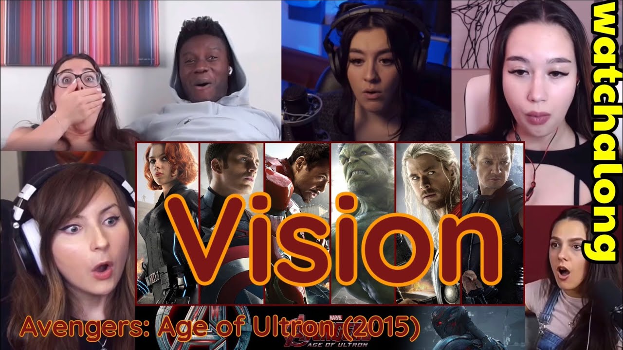 Vision | Avengers: Age of Ultron (2015) Realtime Movie Reactions