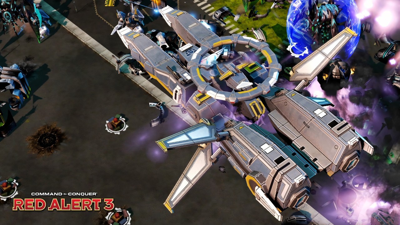 Red Alert 3 [Resurrection Mod] - Scrin vs 3 Future Tech QE AI