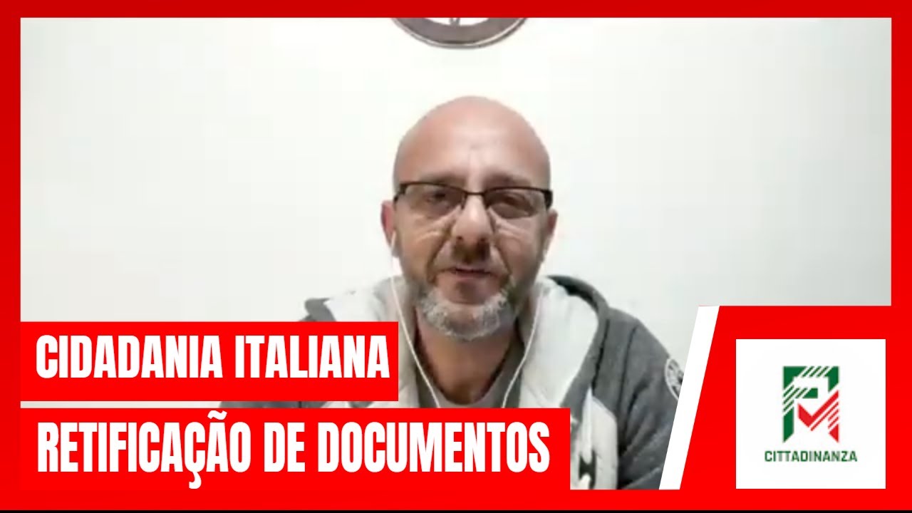 Retifica&ccedil;&atilde;o de Certid&otilde;es | Cidadania Italiana