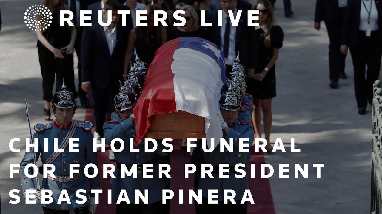 LIVE: Chile holds a funeral for former President Sebastian Pinera