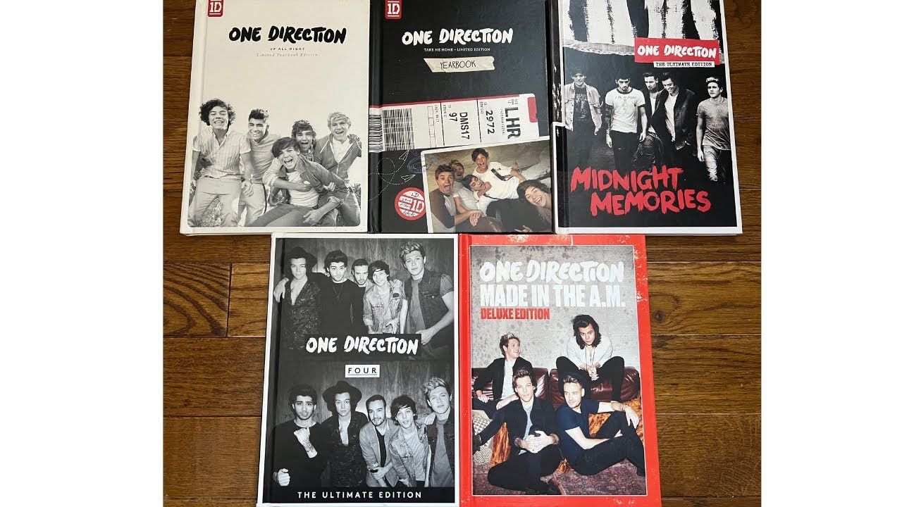 One Direction Yearbook Edition Albums (Flip Through)