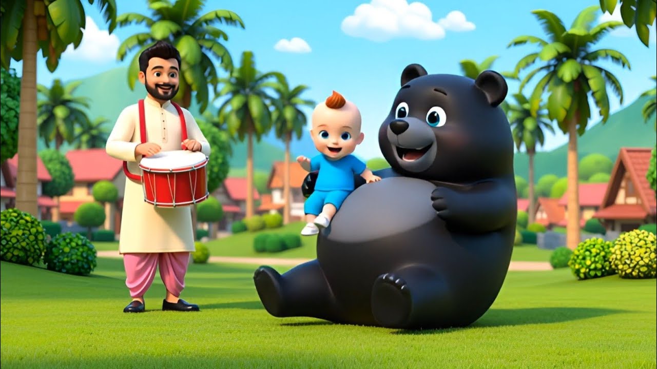 कालू मदारी आया | Kalu Madari Aaya | Indian Nursery Rhyme | Ram Fun Club TV