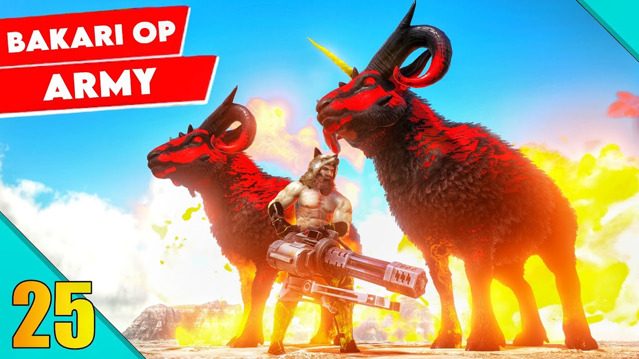 550 Million Damage Bakari OP OP : Demonic And Eternal Ovis Army 🔥🔥 : ARK PRIMAL FEAR #25