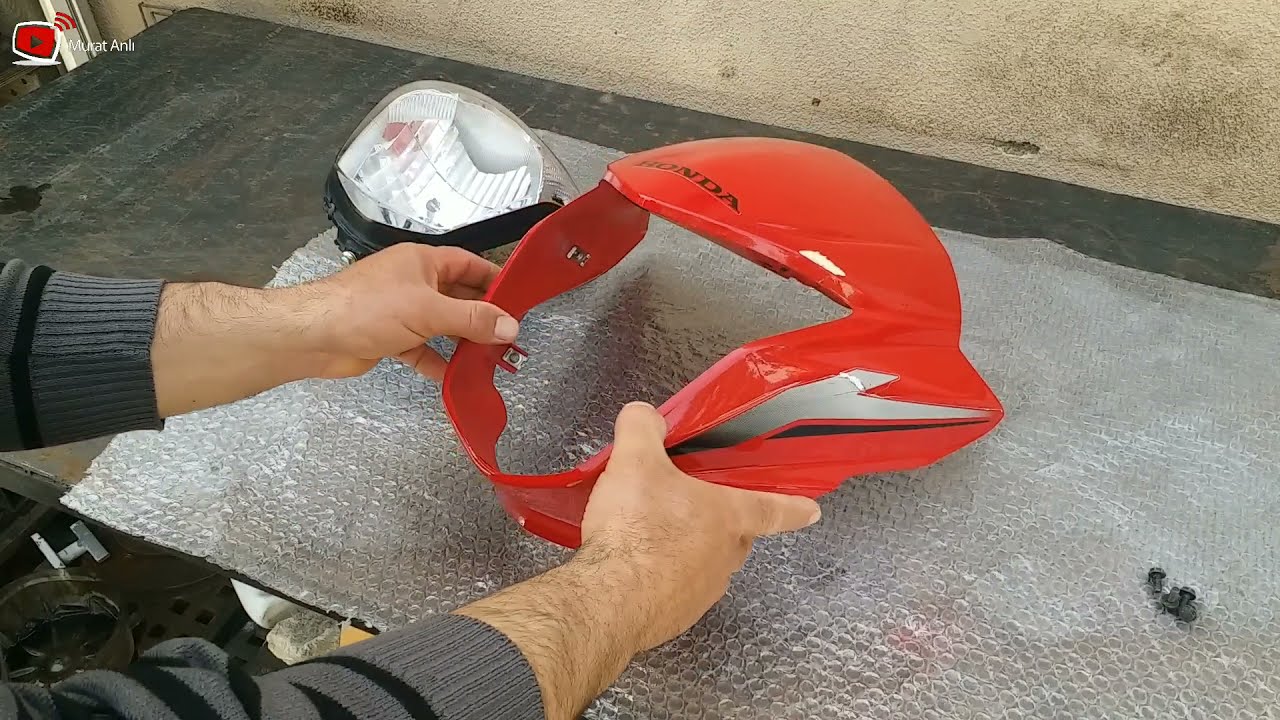 Motosiklet Ön Far Nasıl Takılır Honda Cb 125 E