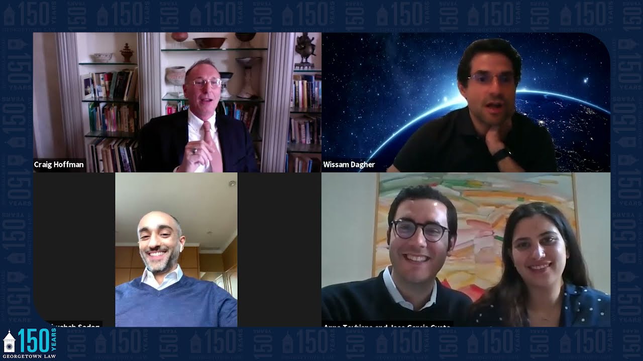 International Conversations &mdash; Craig Hoffman and alumni celebrate 10th Anniversary of 2-year LL.M.