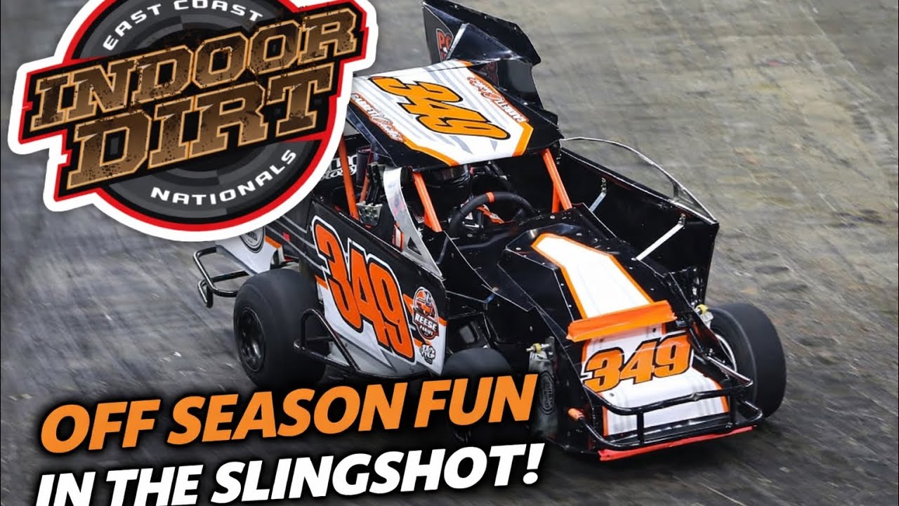 Having off season fun in the slingshot at the Cure Insurance Arena!