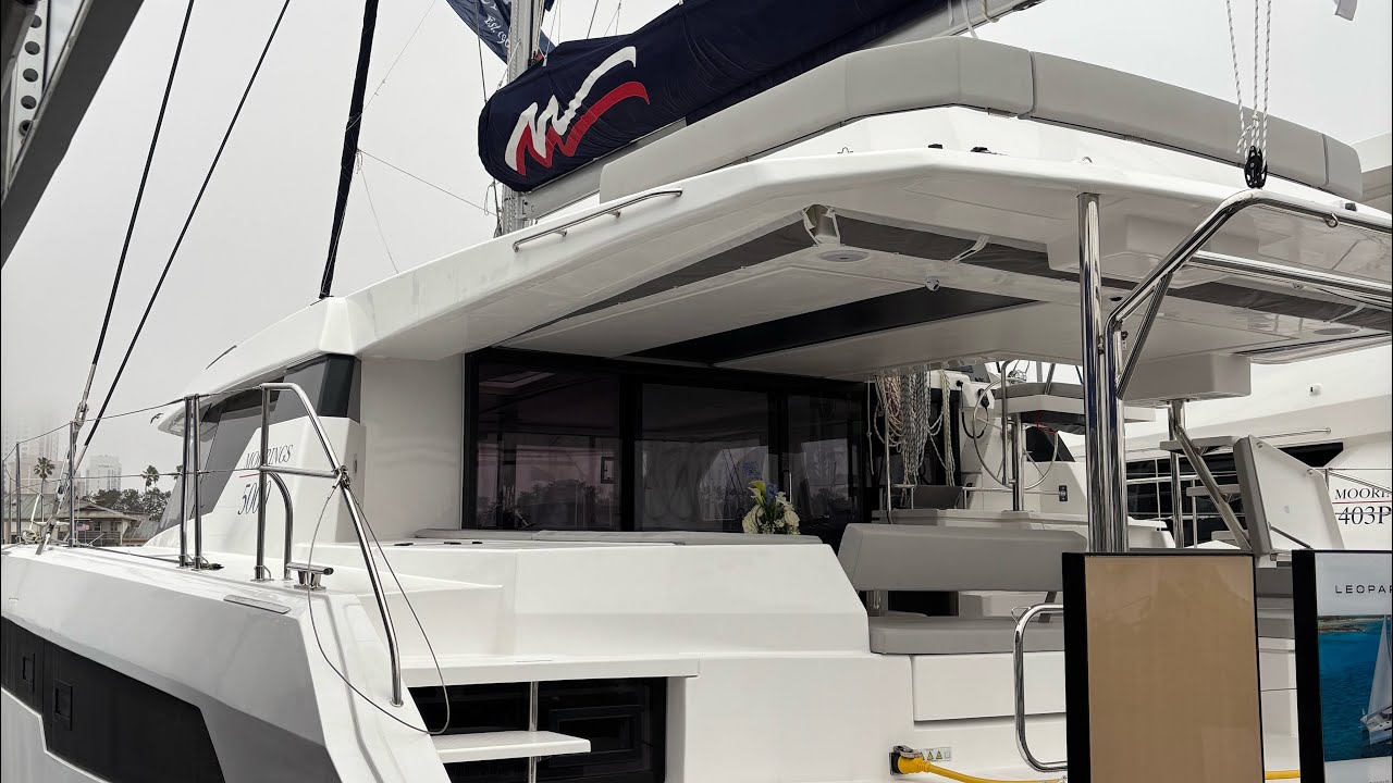 Quick Walk Thru of The Moorings 5000 | Leopard 50 - 5 Cabin Sailing Catamaran