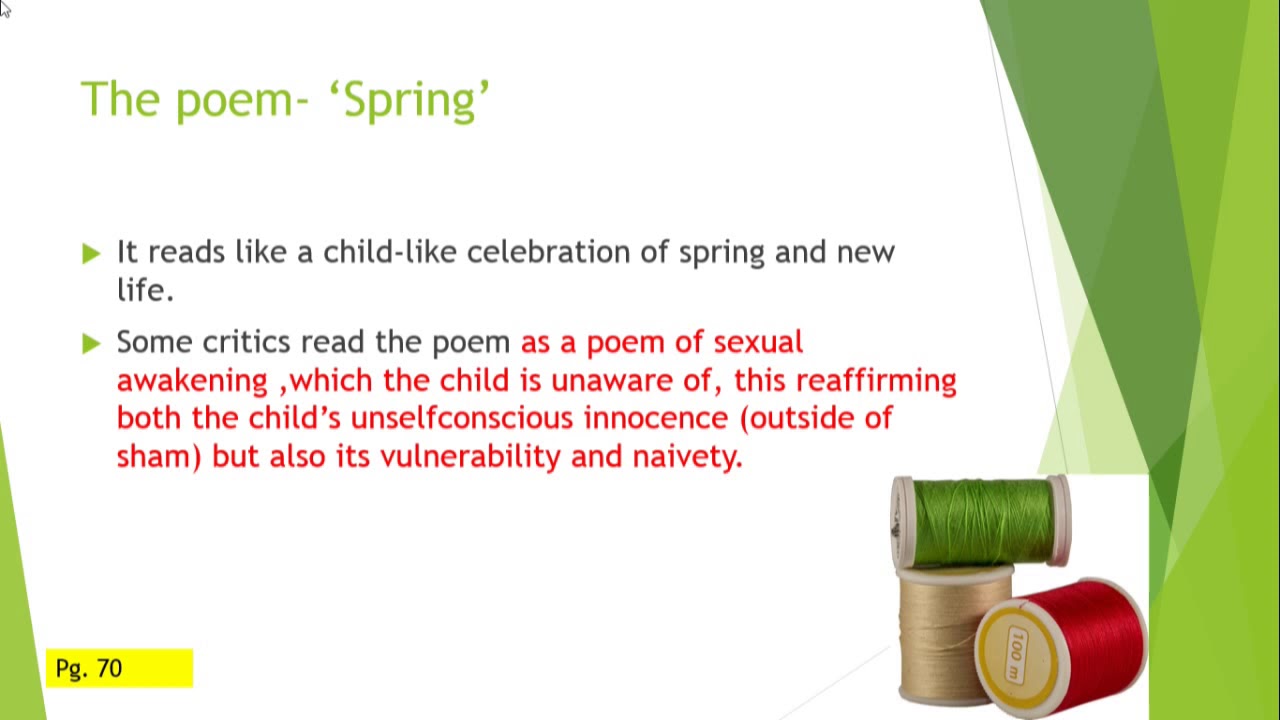 Blake: Spring