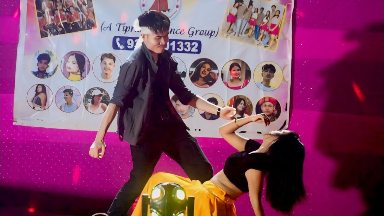 Tu Dharti Pe Chaahe_Actor Akash & Niki || Jaduni Mwsamung Bodol 2025 || At:- Khowai Gopal Nagar 