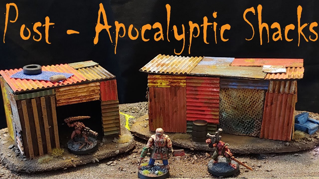 POST - APOCALYPTIC SHACKS