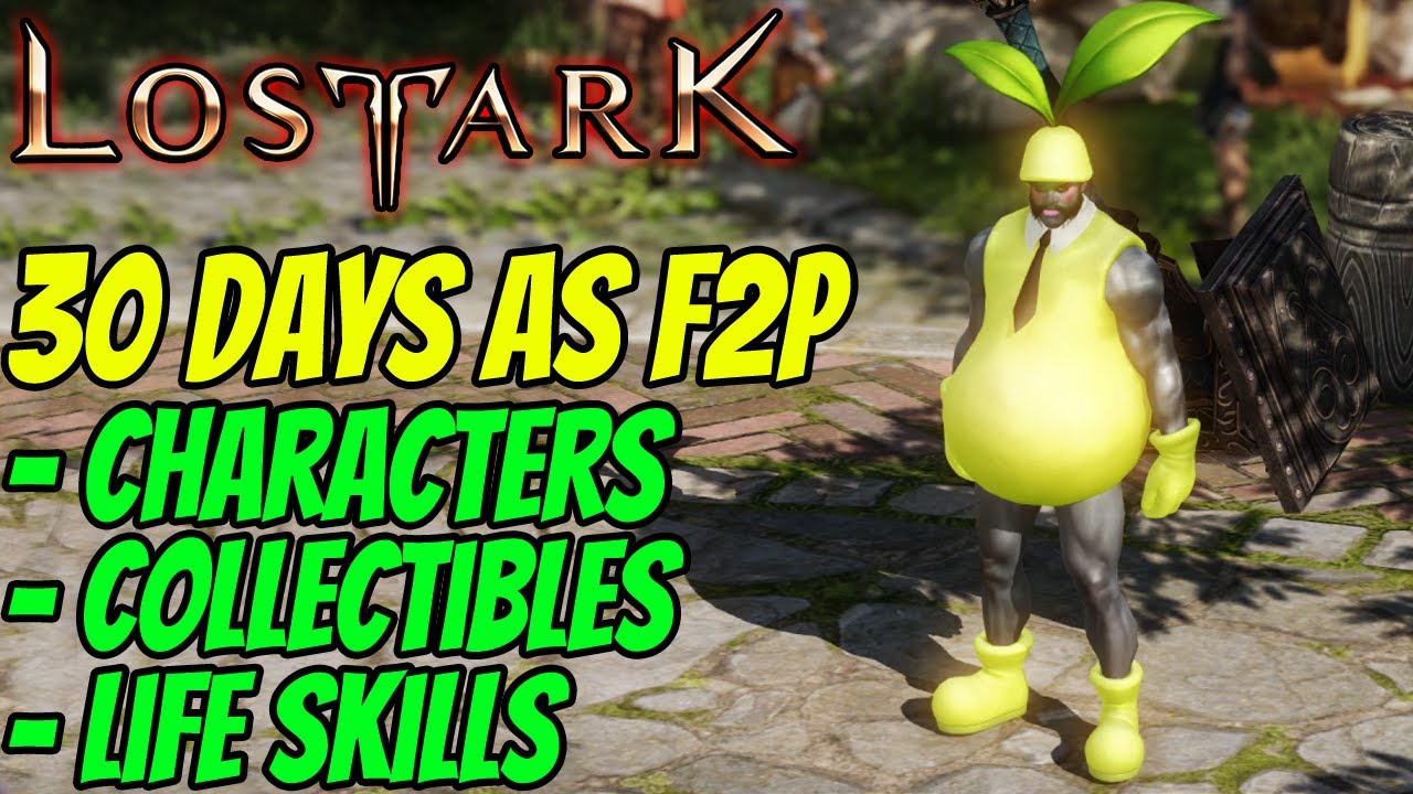 30 DAYS OF F2P in LOST ARK - My Characters, Collectibles & MORE!