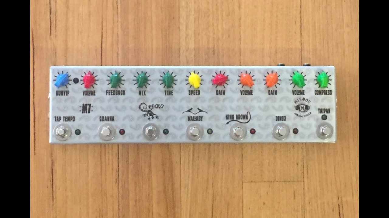 Minson Custom Pedals M7 Dec 2021