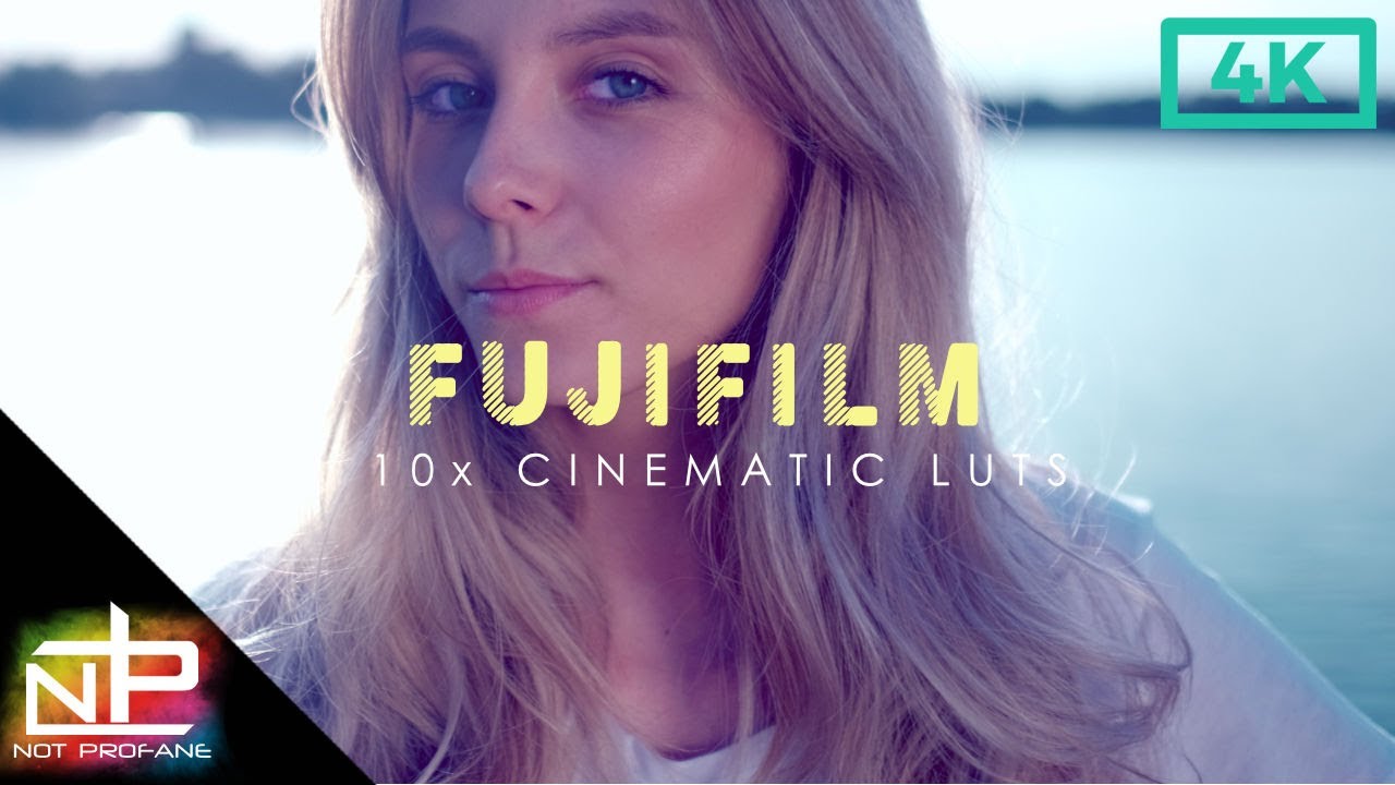 Cinematic LUTs - Best Fujifilm XT3 / XT4 (FLog/HLG) LUT Pack