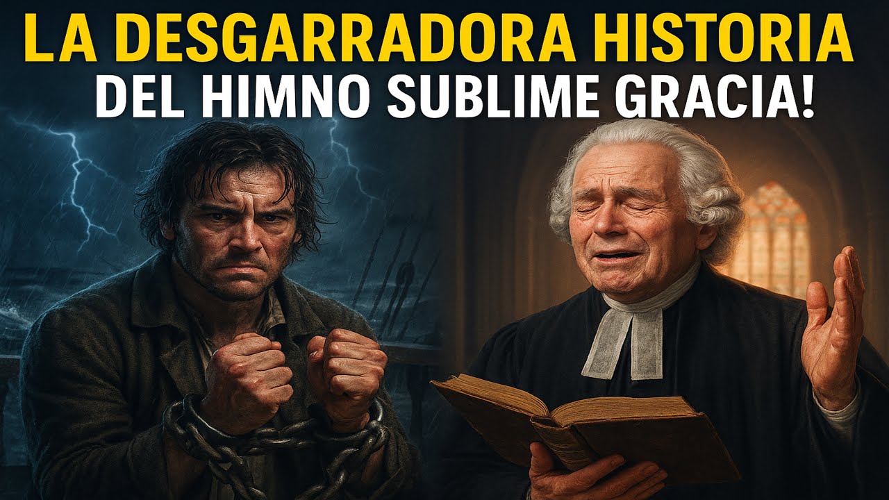 SUBLIME GRACIA, La Desgarradora Historia detrás del HIMNO AMAZING GRACE