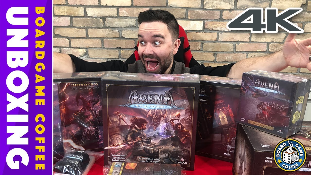 Arena: The Contest 4K Unboxing