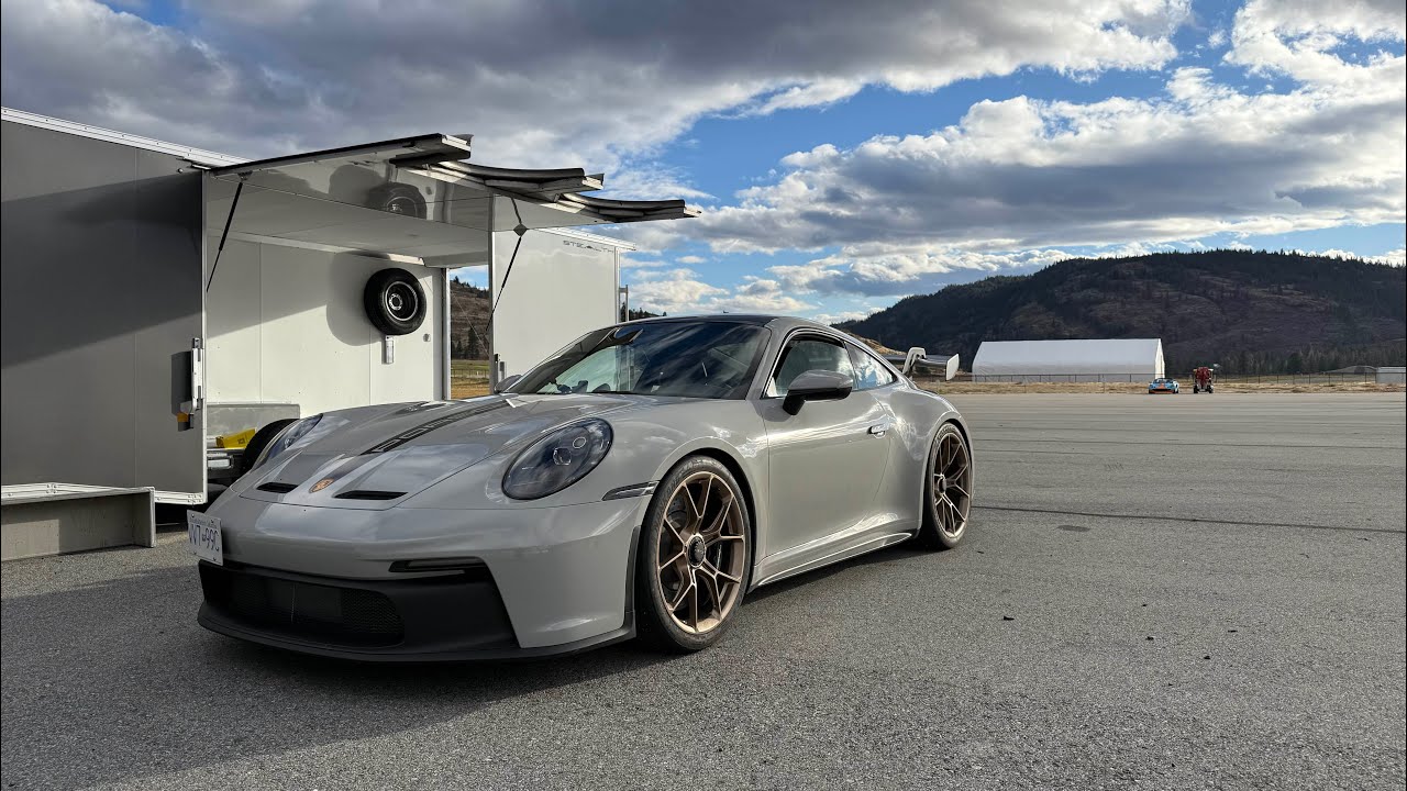 Sub 2:10 on bone stock Porsche 911 GT3 (992.1) Area 27 Motorsports Park.  2:09.98