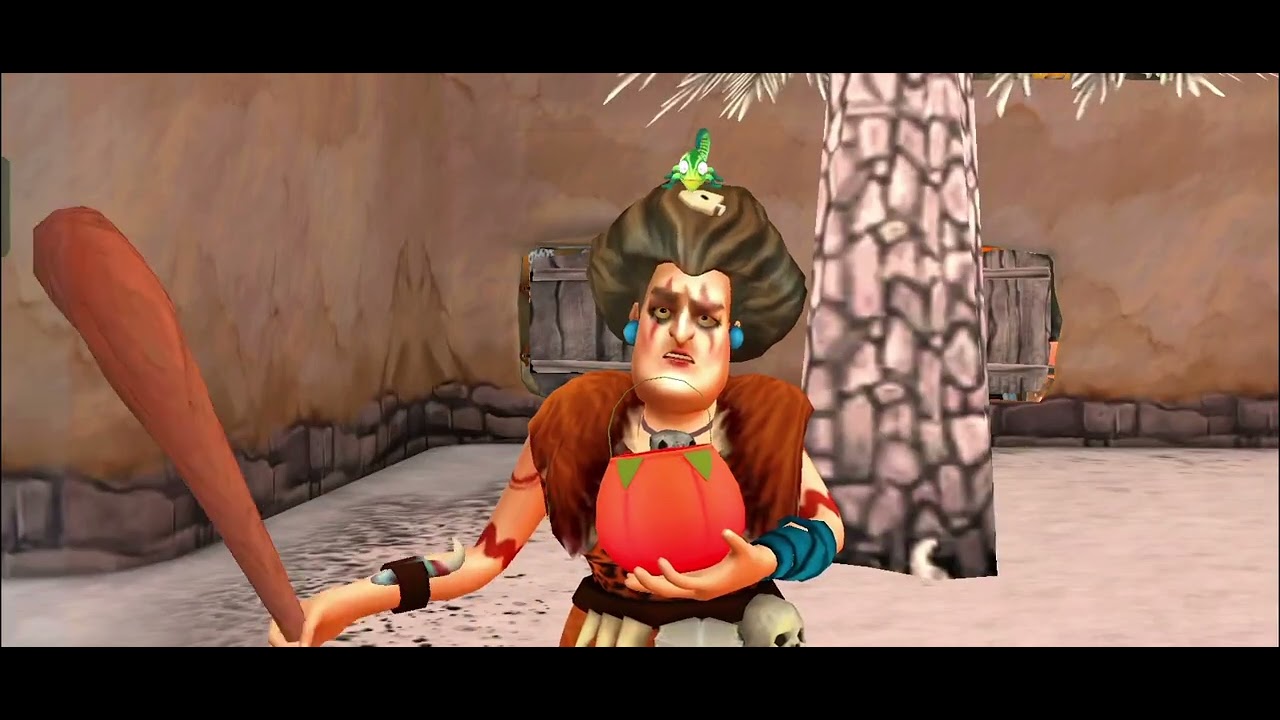 Scary Teacher 3D: Stone Age 😱 | Wild Adventure & Funny Pranks | Gameplay 