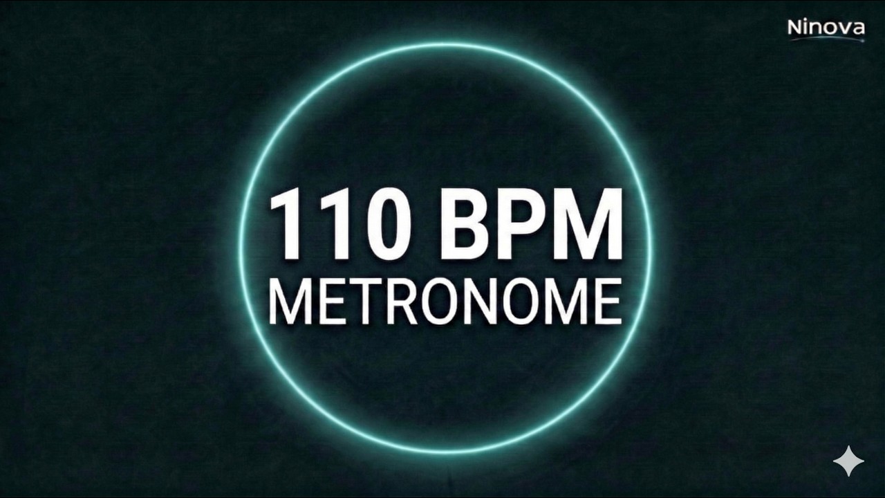 110 BPM Metronome | Ninova Rhythm
