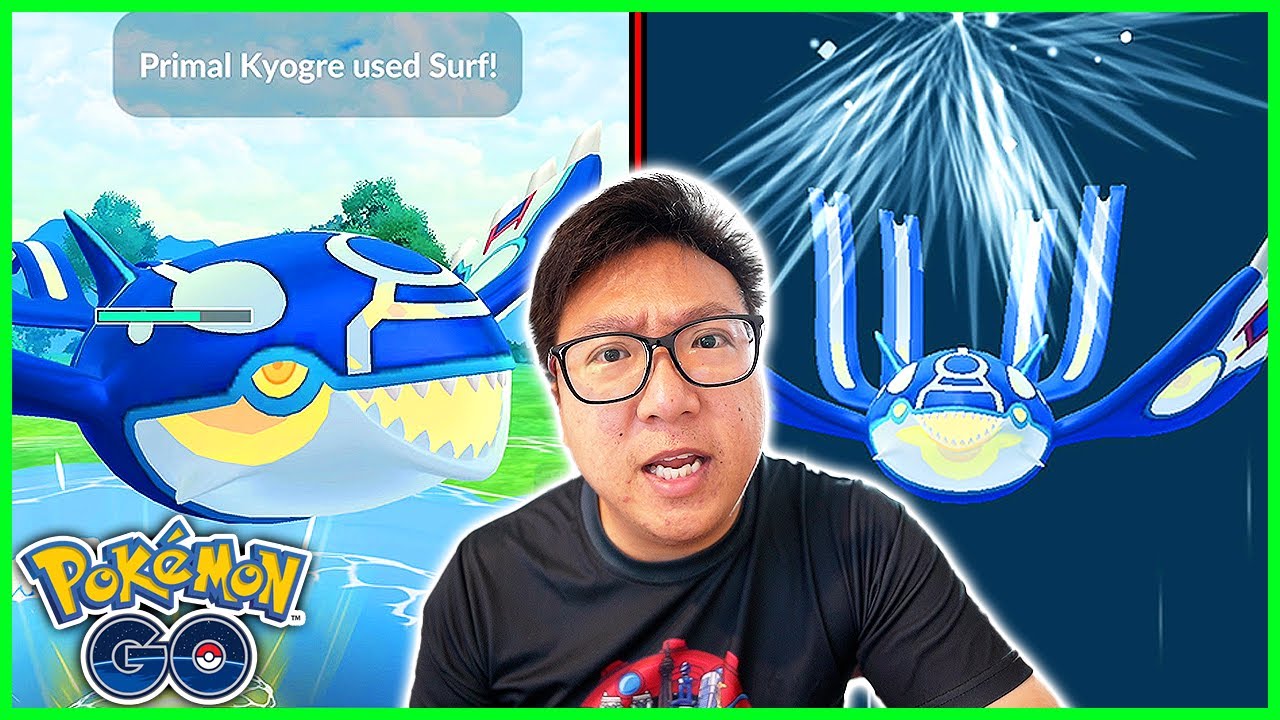 I Used Primal Kyogre in the Go Battle Master League, But…… - Pokemon GO
