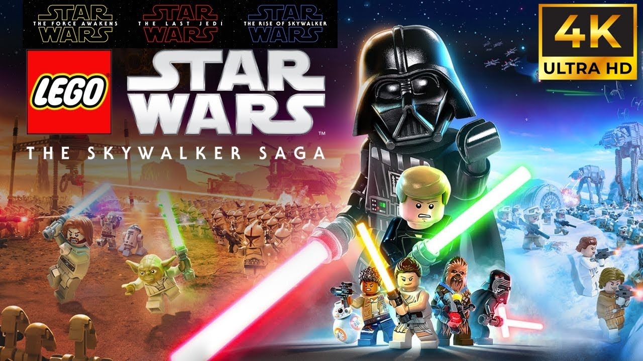 Lego Star Wars: The Skywalker Saga - The Sequel Trilogy Full Game Longplay Walkthrough (4K)