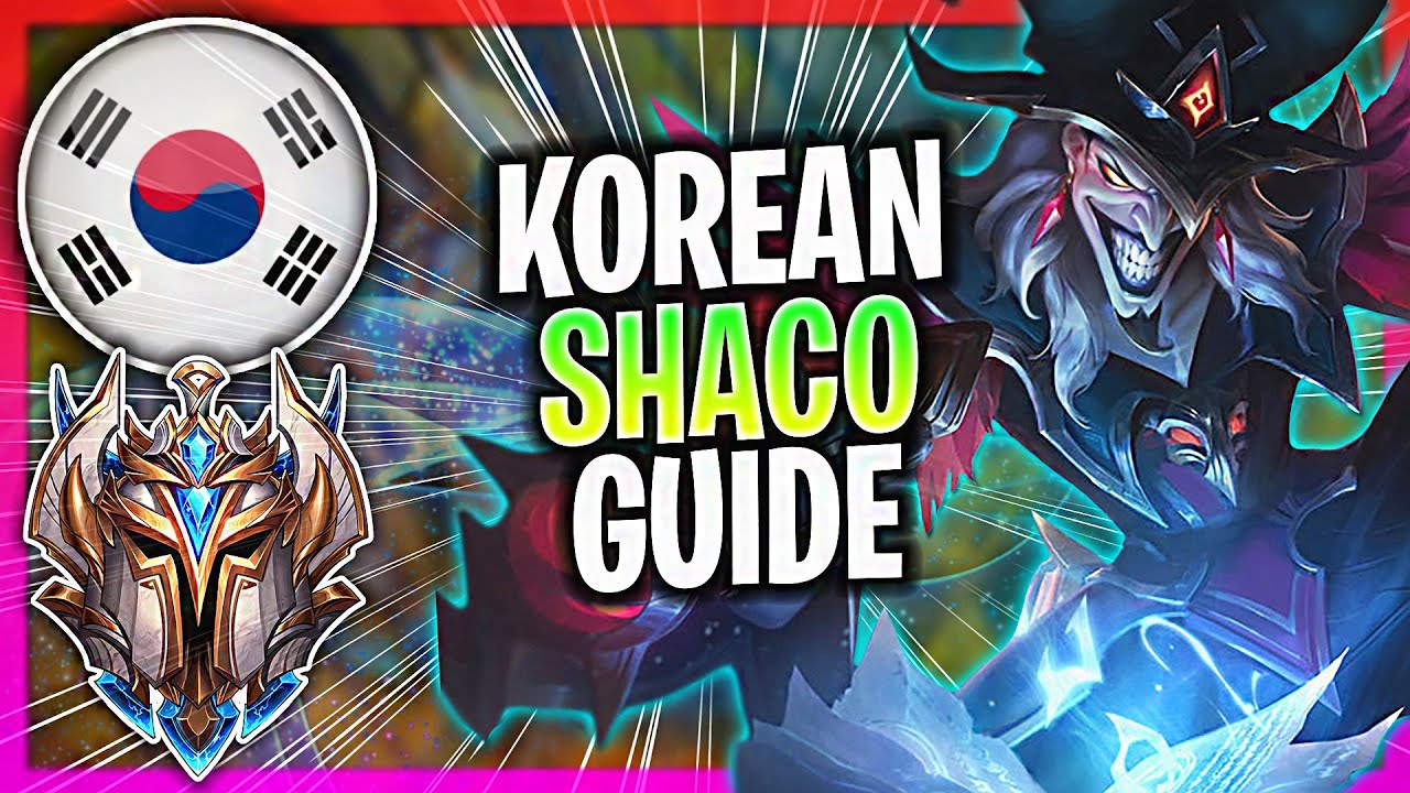 WHEN A KOREAN CHALLENGER PLAYS SHACO JUNGLE! | CHALLENGER SHACO GUIDE 2