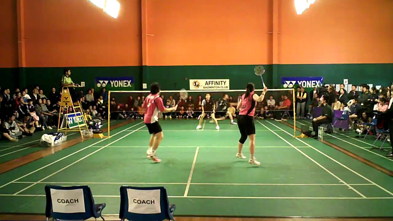 USA Badminton Adult Nationals 2011 Mixed Doubles Finals Set 2