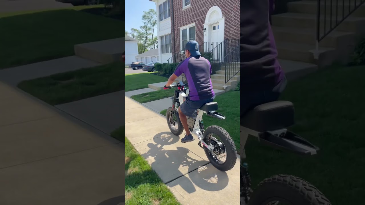 Fed ex driver rides my P51 ebike