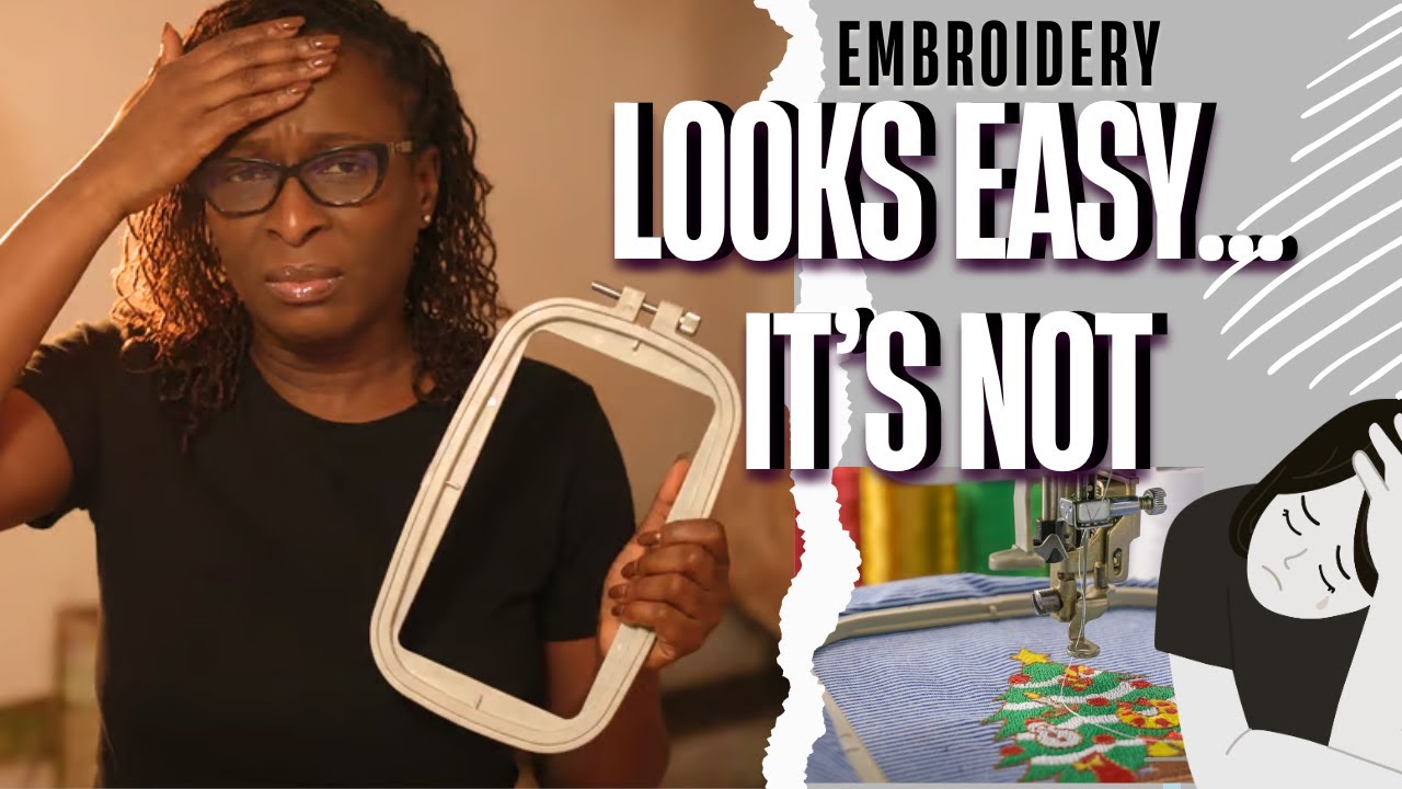 Embroidery Looks Easy… It’s Not | XOXO Embroidery T-Shirt