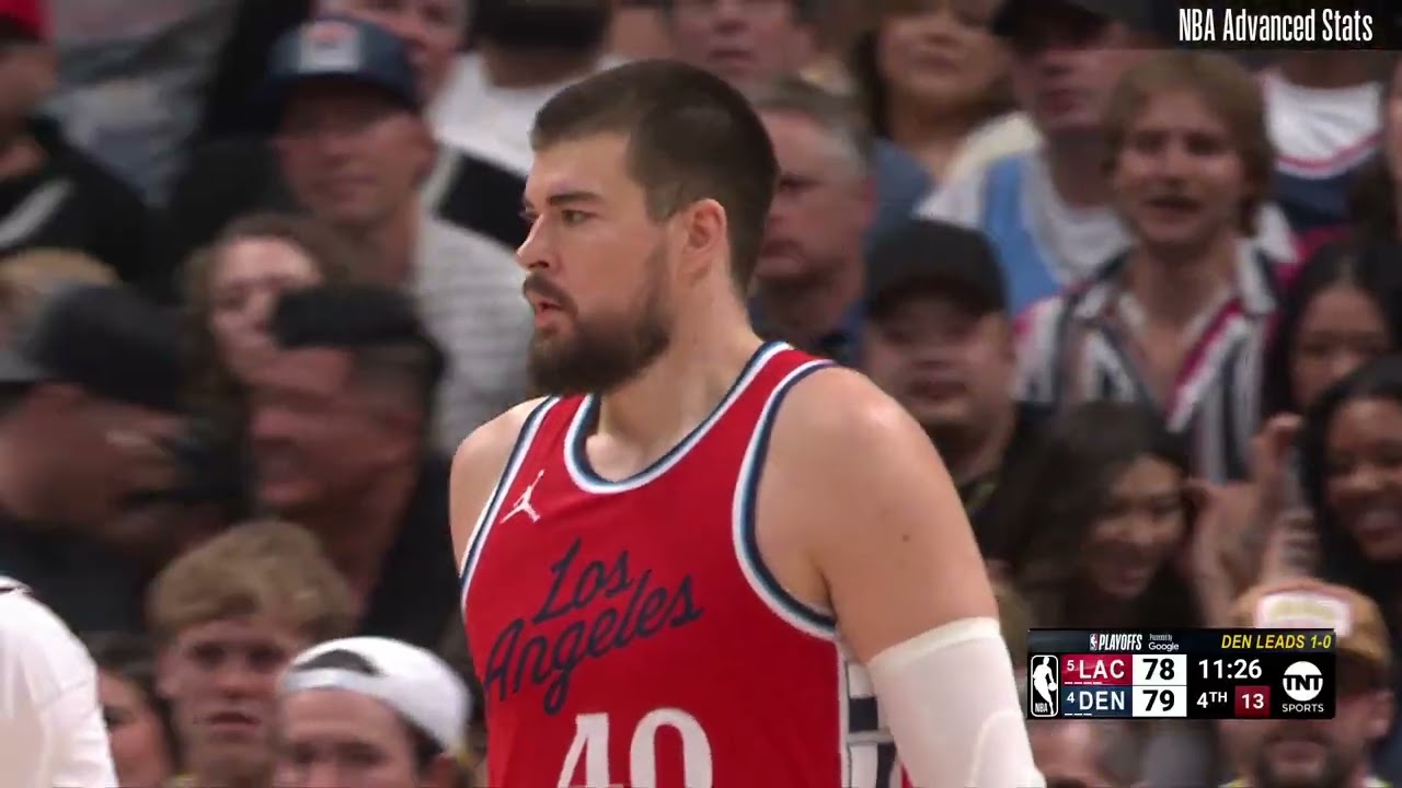 Ivica Zubac 16 pts 12 reb 4 ast vs Denver Nuggets | 2025-04-21