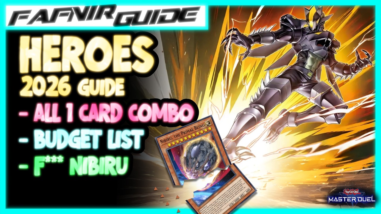 ГЕРОЙ - ПОДРОБНОЕ РУКОВОДСТВО ПО МАСТЕРАМ-ГЕРОЯМ‼️ [Yu-Gi-Oh! Мастер-дуэль]​