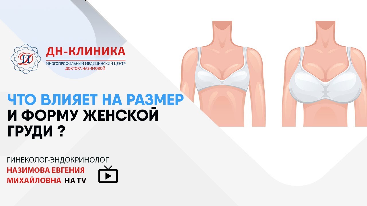 Женская грудь: Что влияет на размер и форму? Доктор Назимова