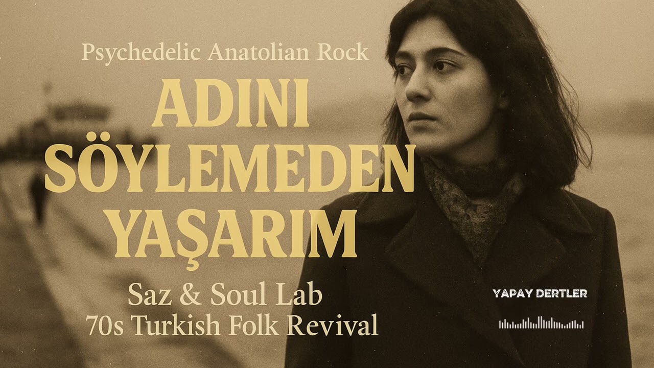 Adını Söylemeden Yaşarım – Psychedelic Anatolian Rock | 70s Turkish Folk Revival (Female Vocal)