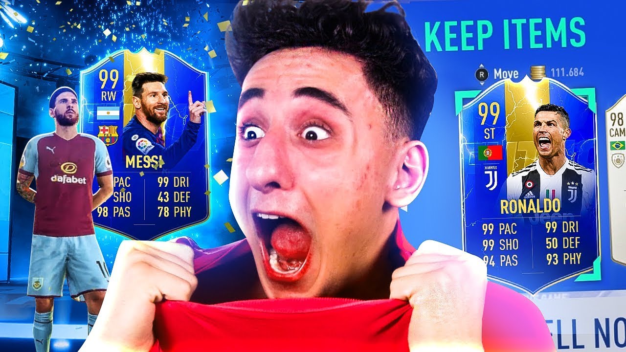 THE WORLDS LUCKIEST TOTS PACK OPENING!!! FIFA 19