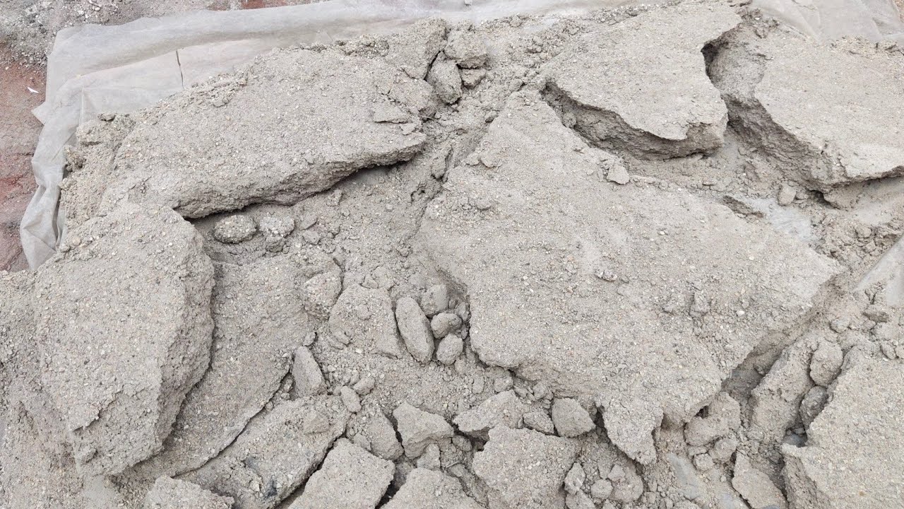 Asmr -  Grainy crispy sand cement floor crumbling and in Lot's of water 💦💦 by asasmr