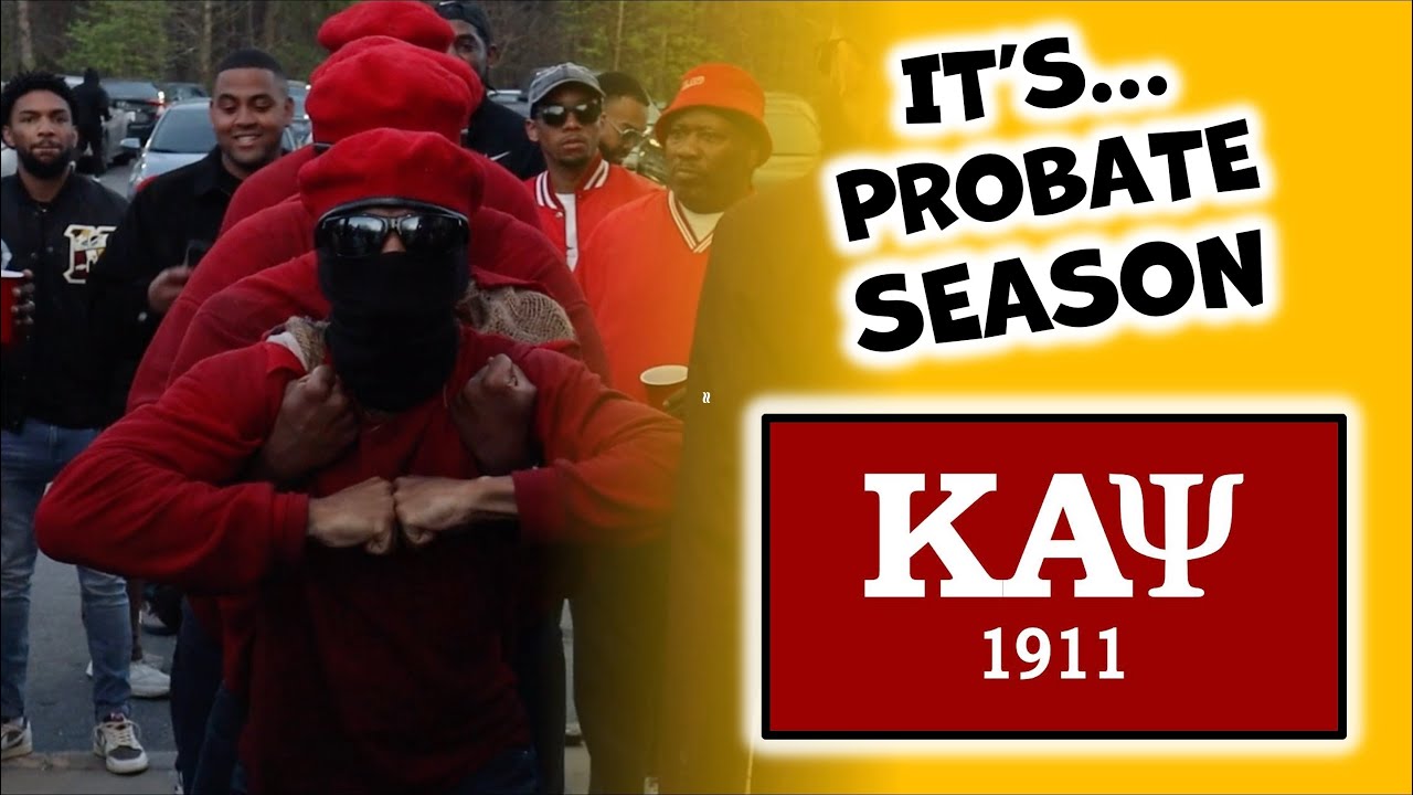 It's Probate Season! 🔴⚪️ #kappaalphapsi | #experiencebsu