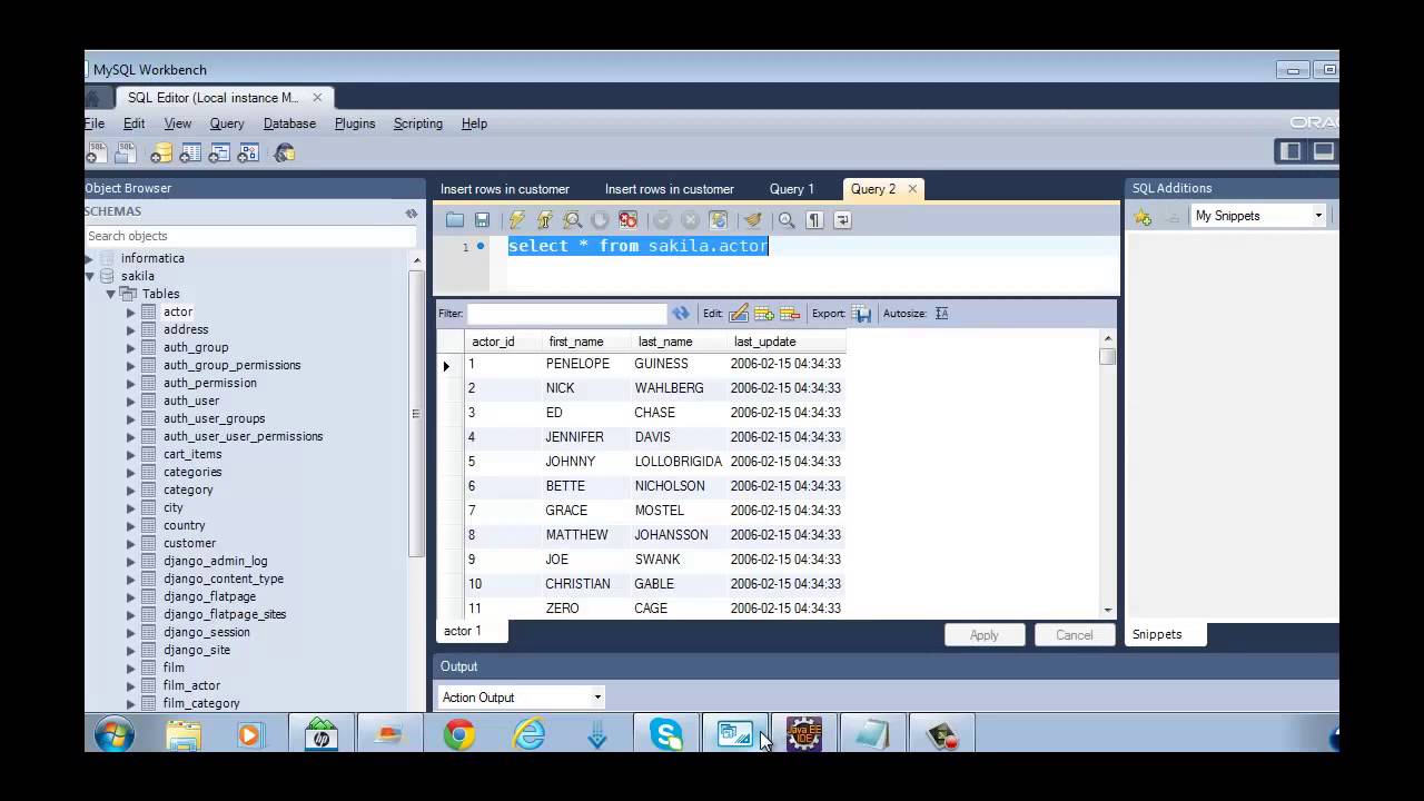 Python MYSql connect