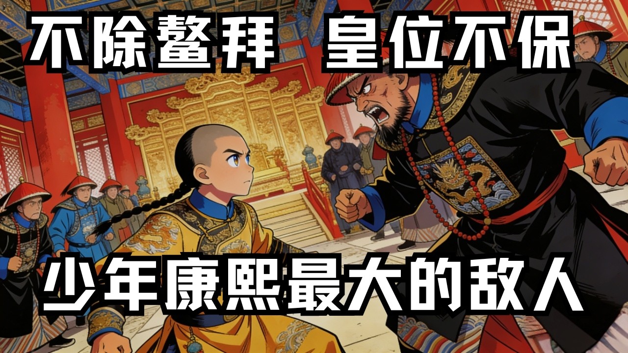 不除鳌拜，皇位不保 鳌拜是怎么成为 “少年康熙最大的敌人” 的？|  睡前历史故事