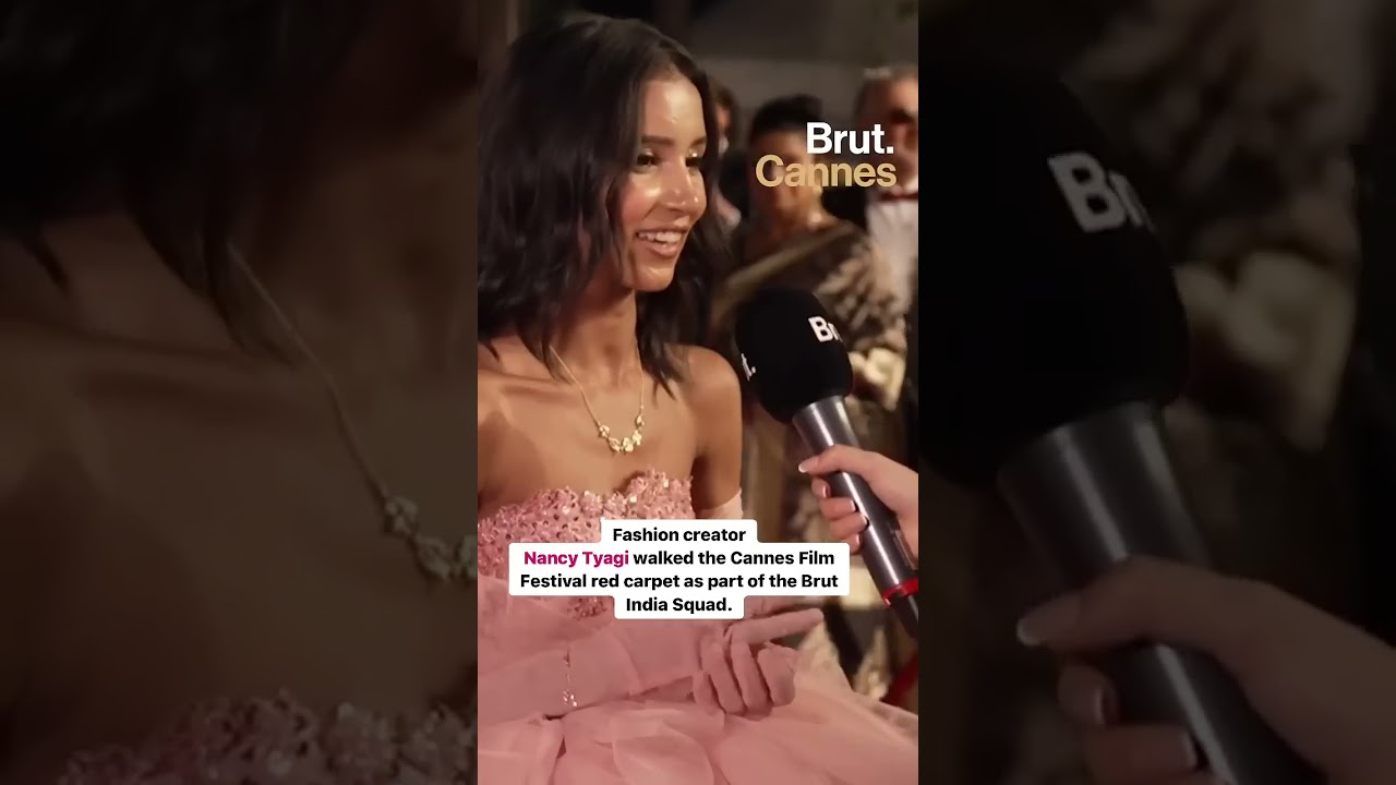 Nancy Tyagi was at the Cannes Film Festival this year. #cannes #nancy #shorts #viralshorts