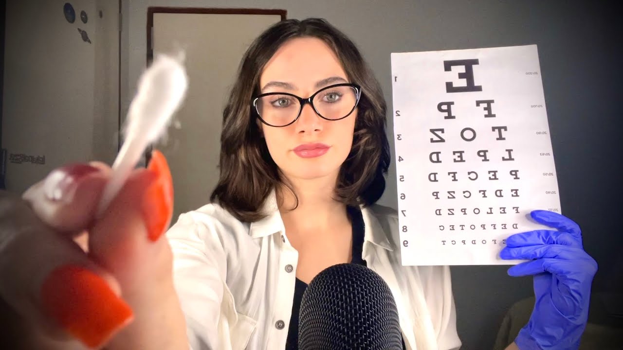 ASMR TEST de los NERVIOS CRANEALES - ROLEPLAY MÉDICO - Asmr Argentina