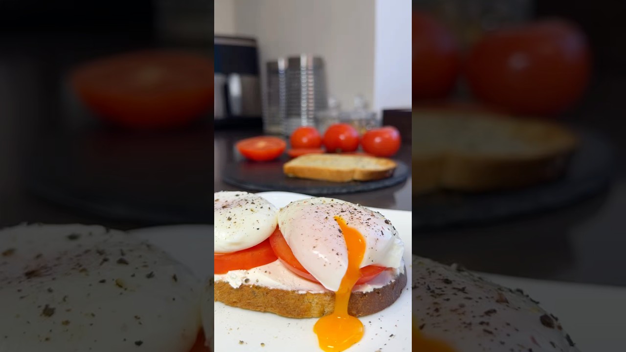 ГОТОВИМ ПРАВИЛЬНО ЯЙЦА ПАШОТ. #food #рецепты #рецепт