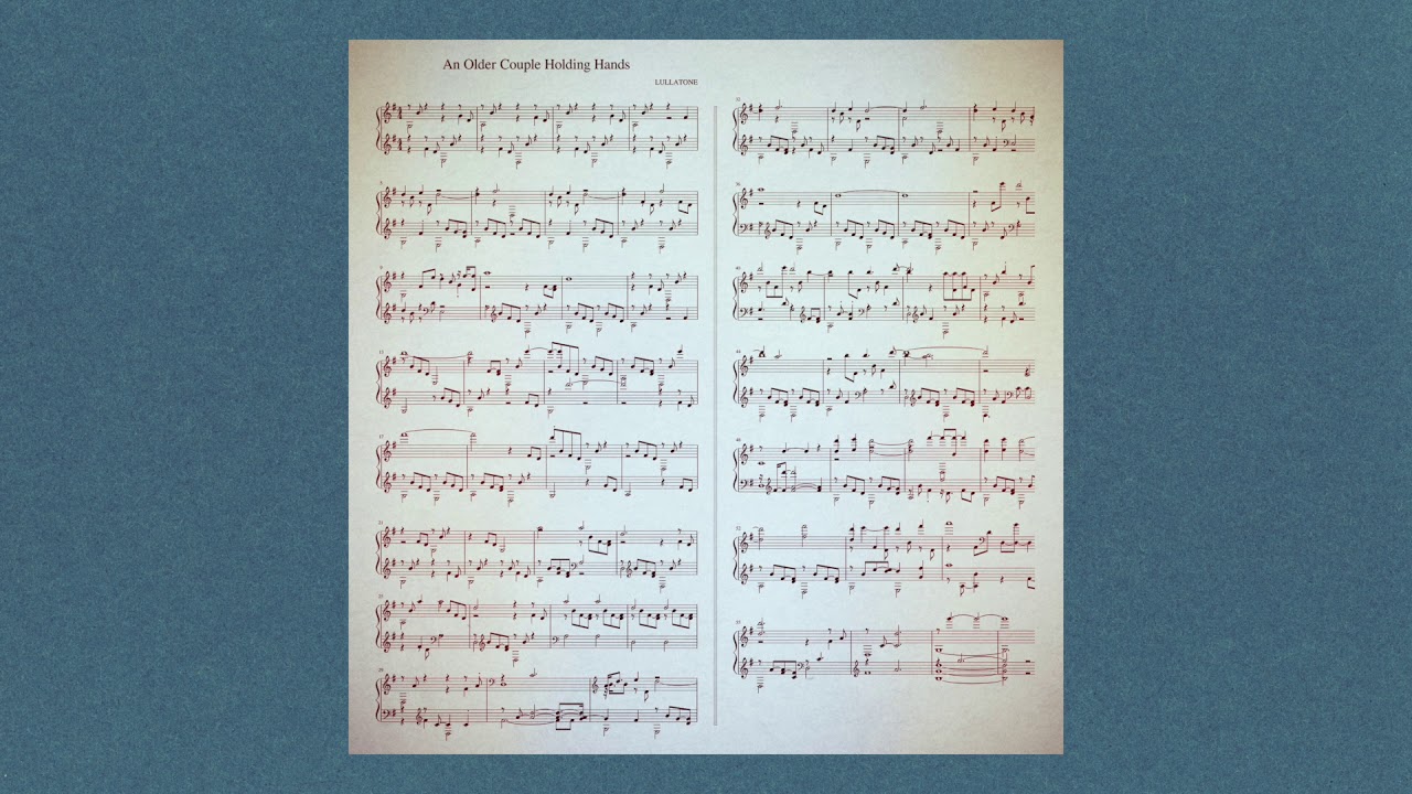Lullatone - an older couple holding hands (piano version)