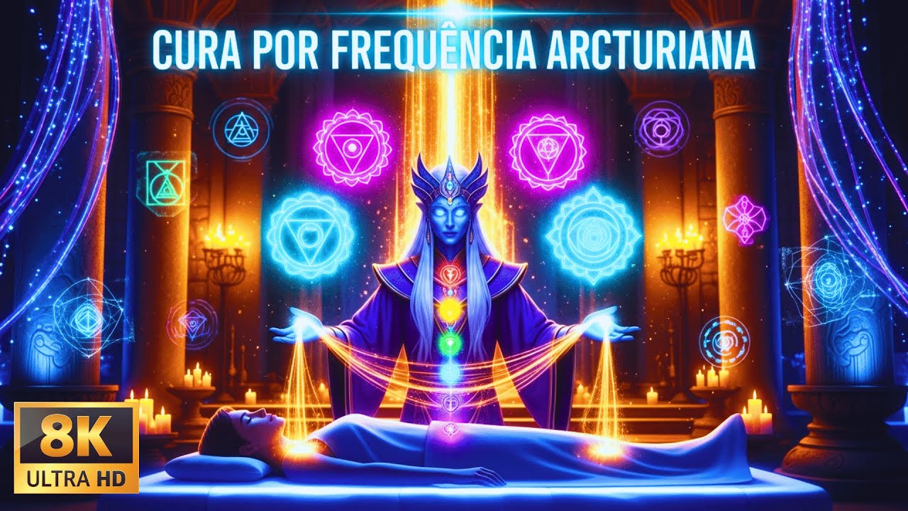 CURA POR FREQUÊNCIA ARCTURIANA 🌌 Vibração estelar para paz interior