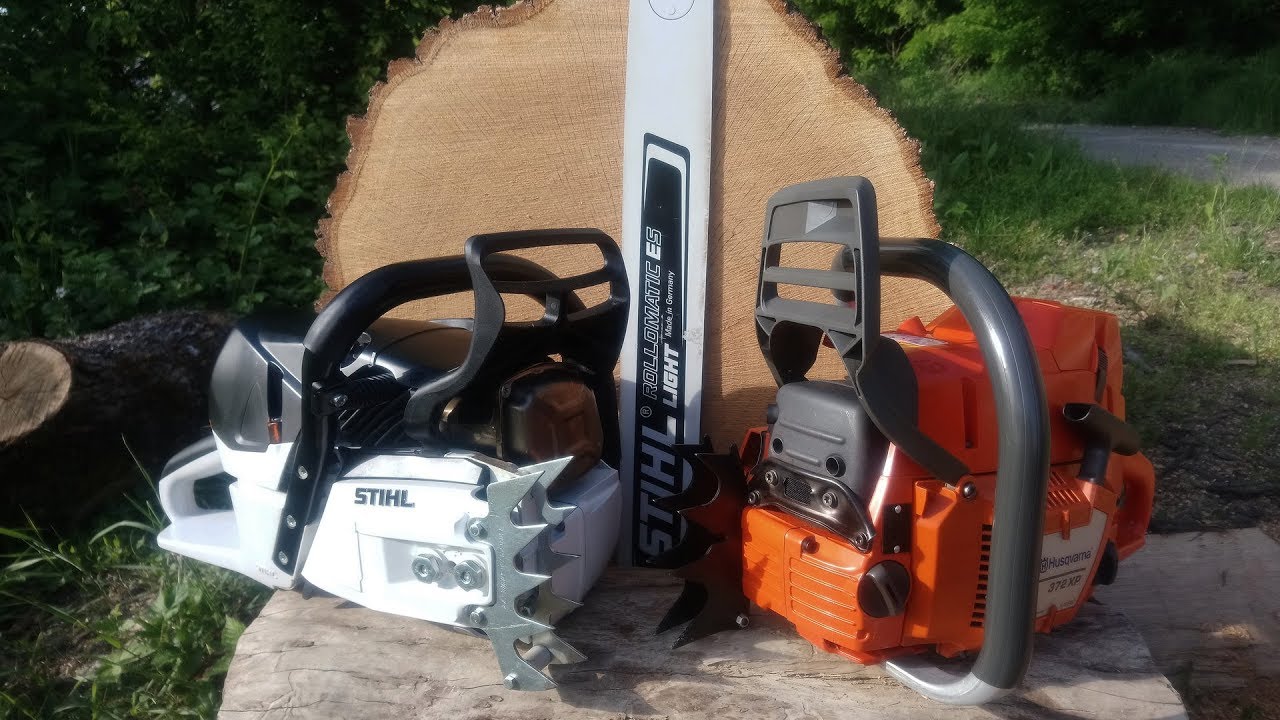 Stihl MS462 vs Husqvarna 372XP (same bar and chain)