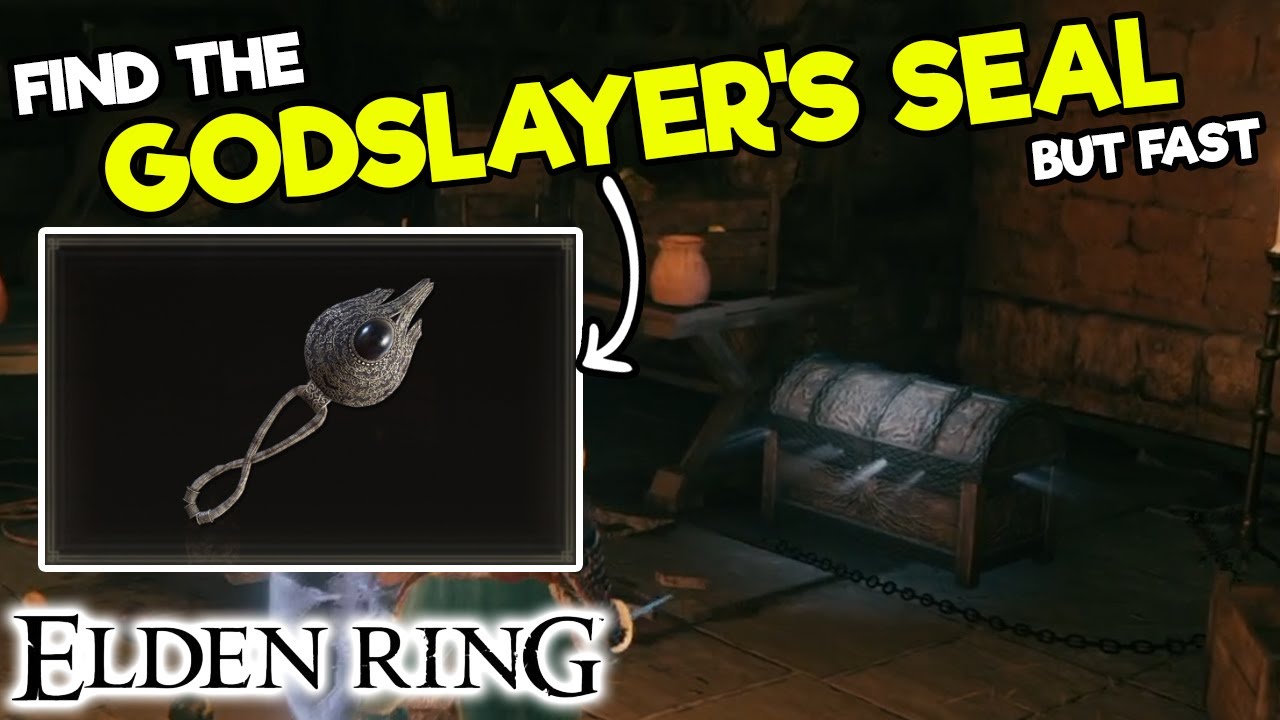 How to get the GODSLAYER'S SEAL in Elden Ring - Map Location - STORMVEIL CASTLE - Find Rare Items