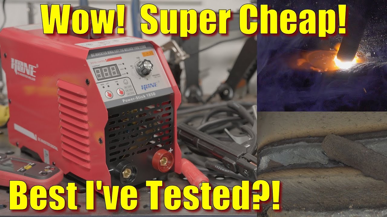 Cheap Welder From Amazon, Hone 185D Stick Welder Review