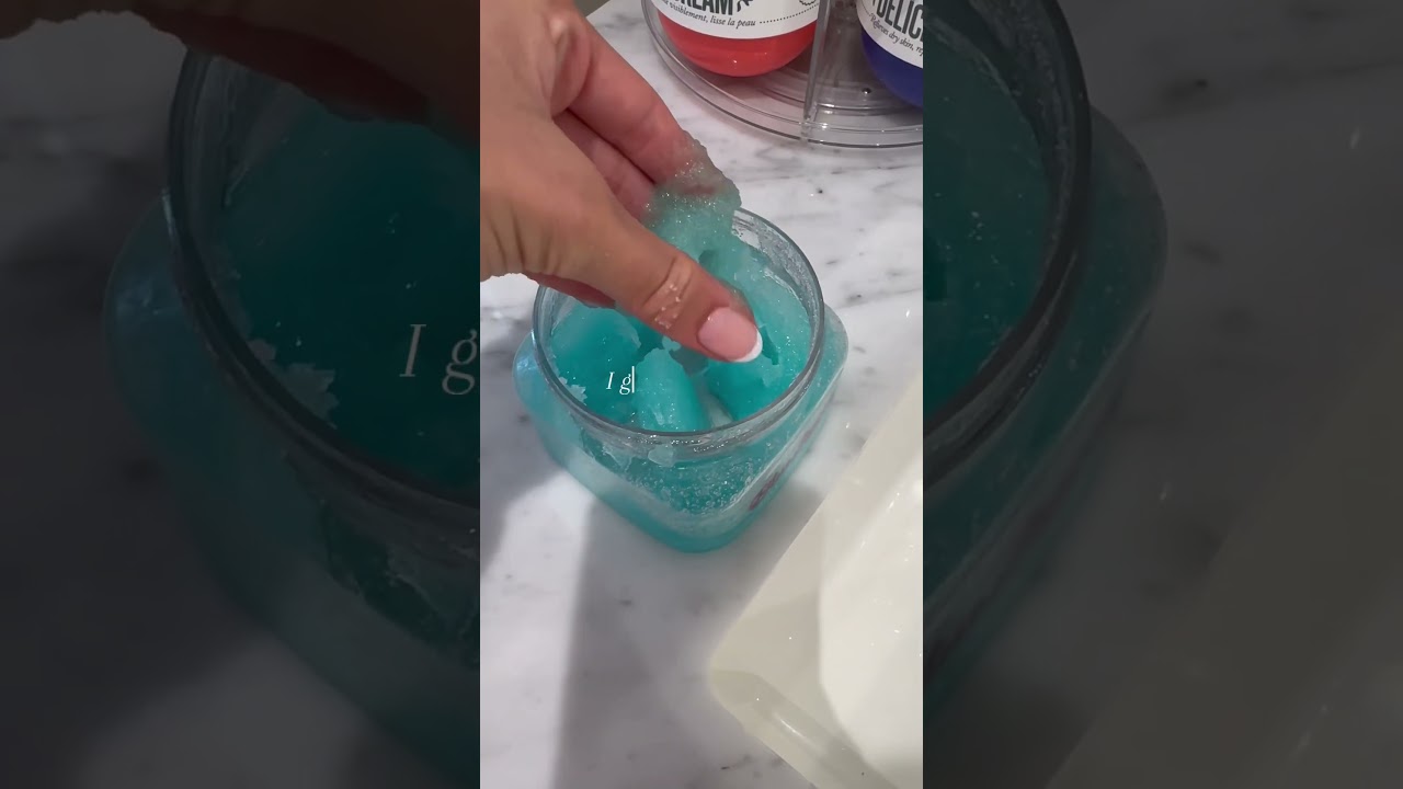 How to make a diy sugar scrub!!! #skincare #fypシ゚viral #treehut #diy #scrub #fyp #viral